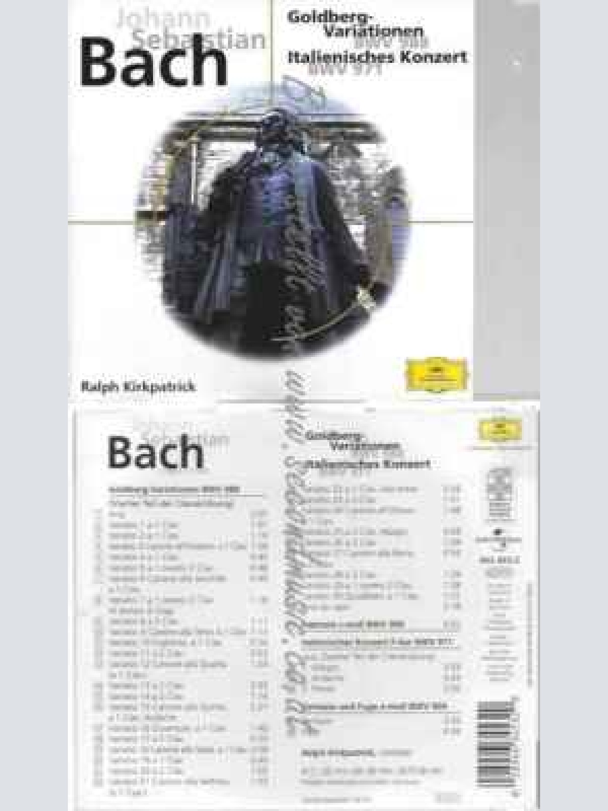 CD--KIRKPATRICK, ,JOHANN SEBASTIAN | --GOLDBERG VARIATIONEN