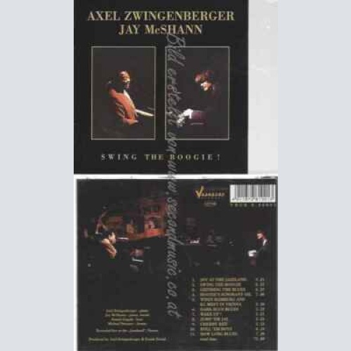 CD--ZWINGENBERGER,AXEL UND MCSHANN,JAY | --SWING THE BOOGIE!