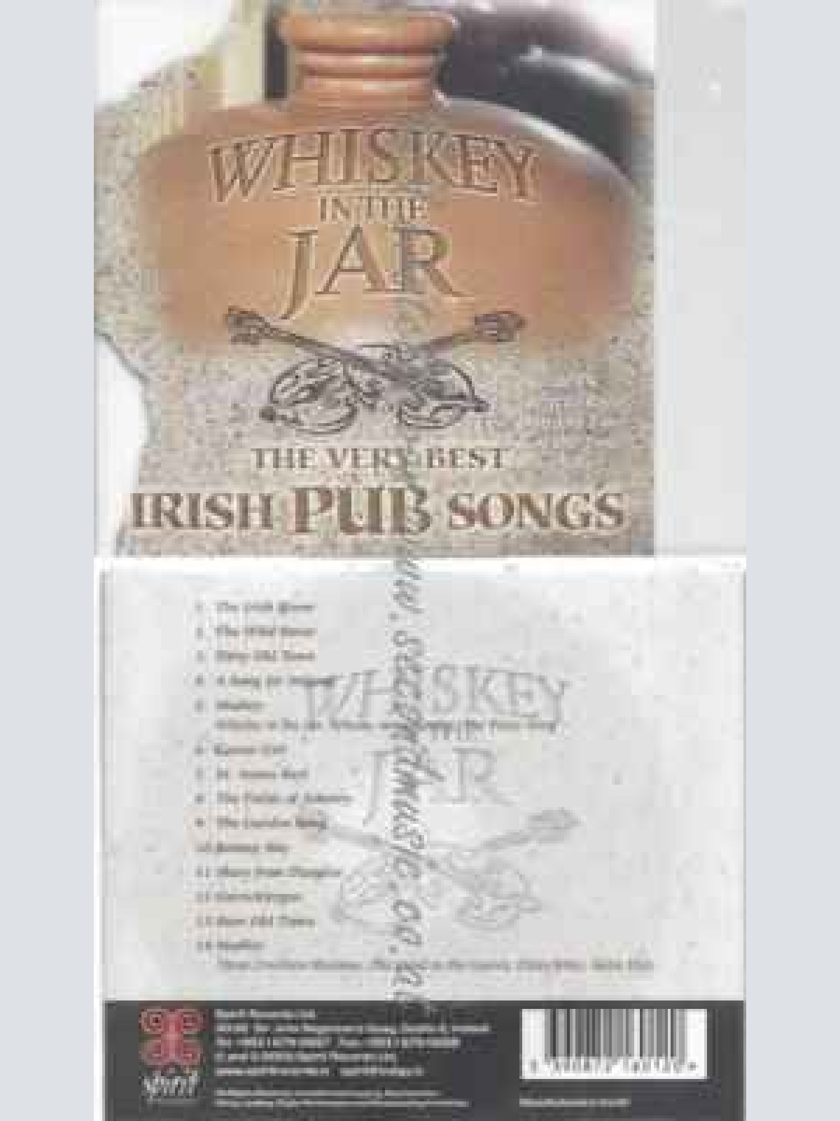 CD--THE VERY BEST IRISH PUB SONGS | --WHISKEY IN THE JAR