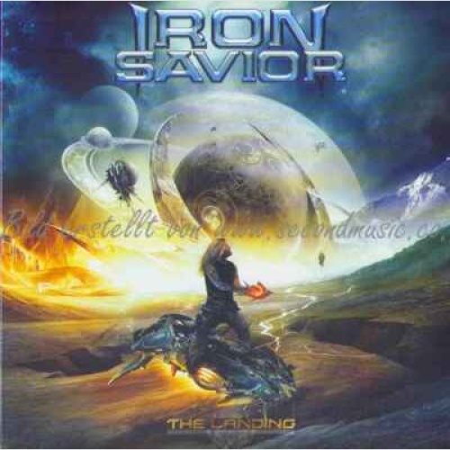 LP-- Iron Savior ?– The Landing  // Limited Edition, Blue Pale