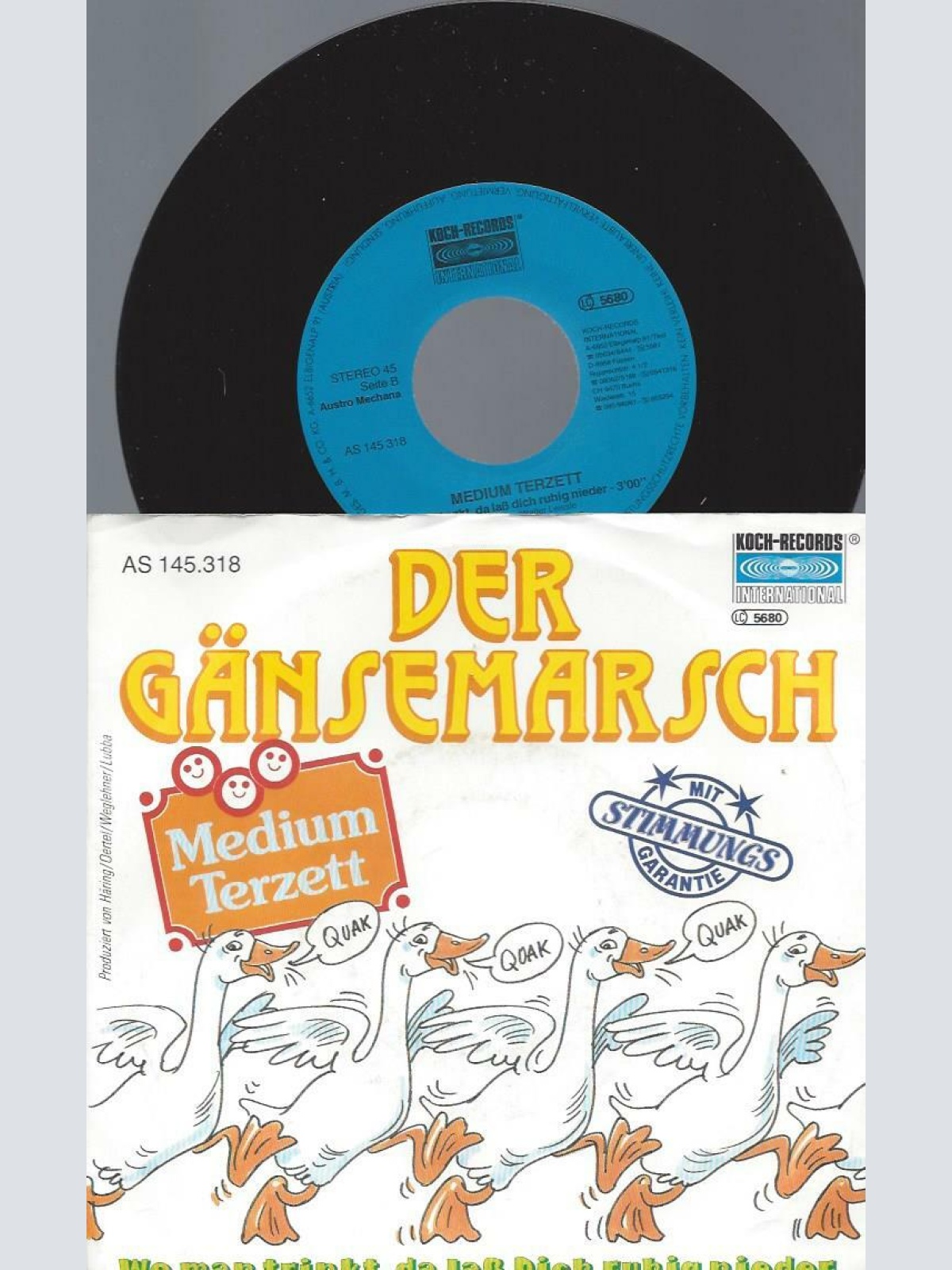 7"Medium Terzett – Der Gänsemarsch