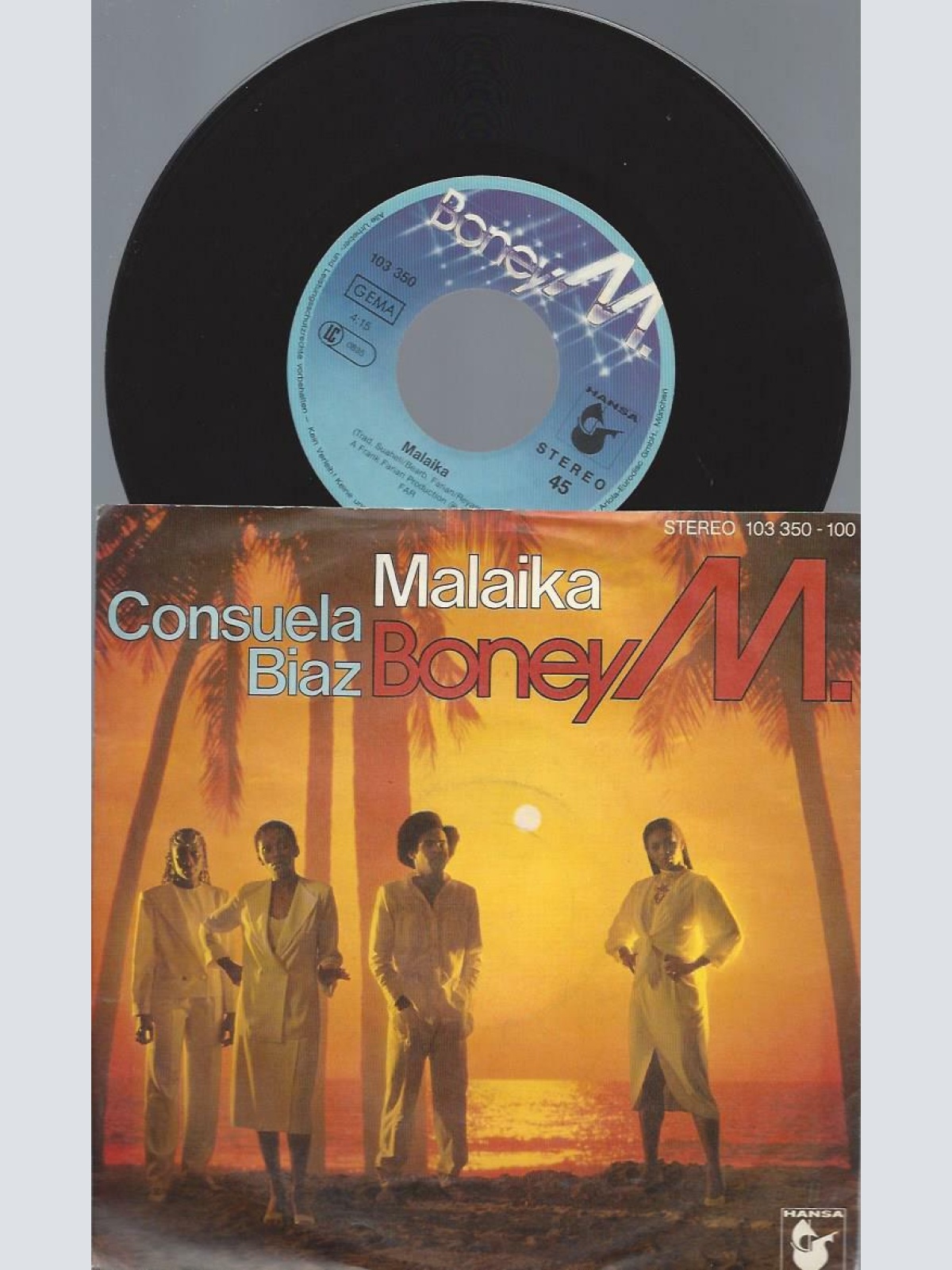 7"   Boney M. – Malaika