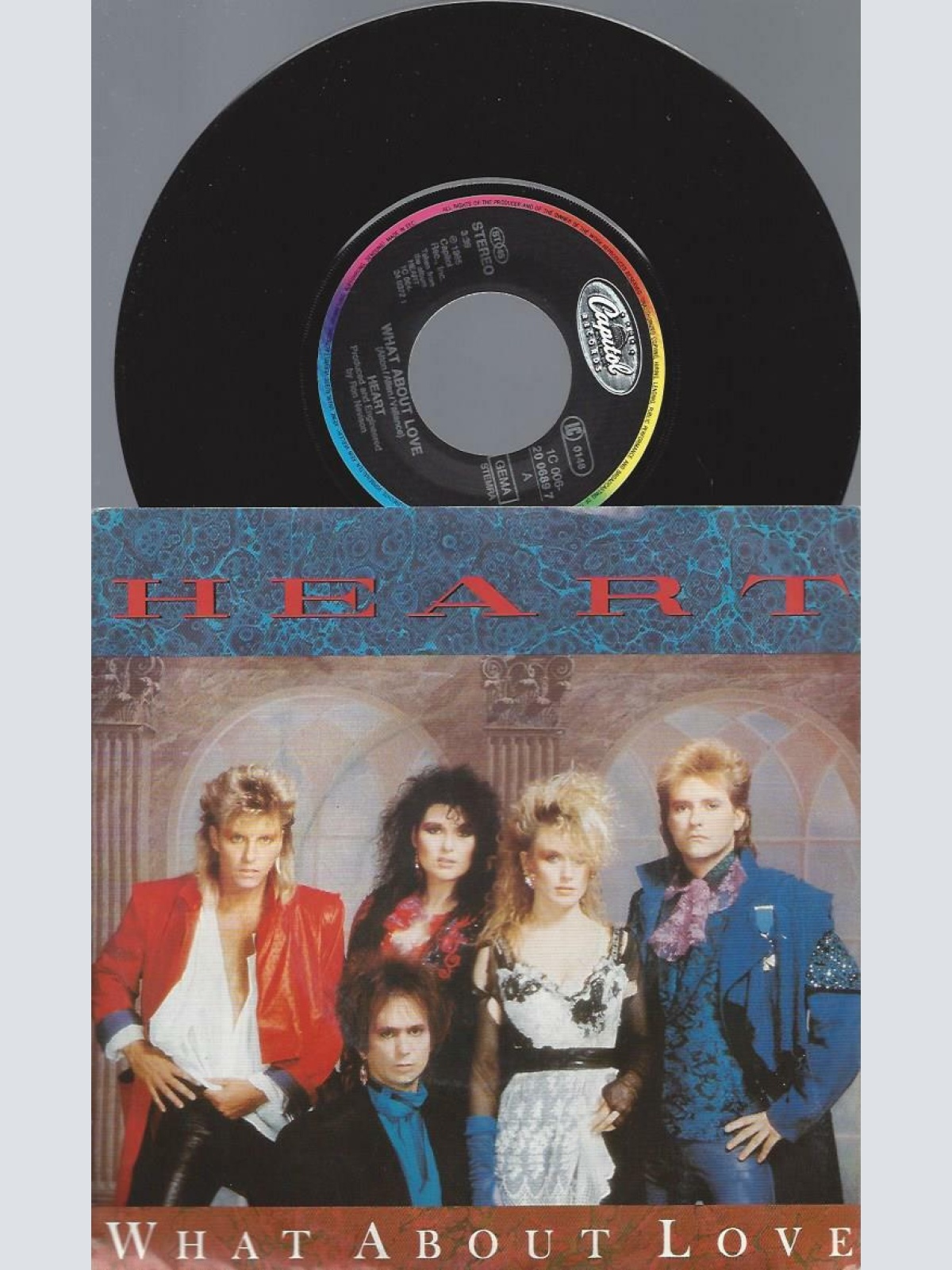 7"    Heart  What About Love