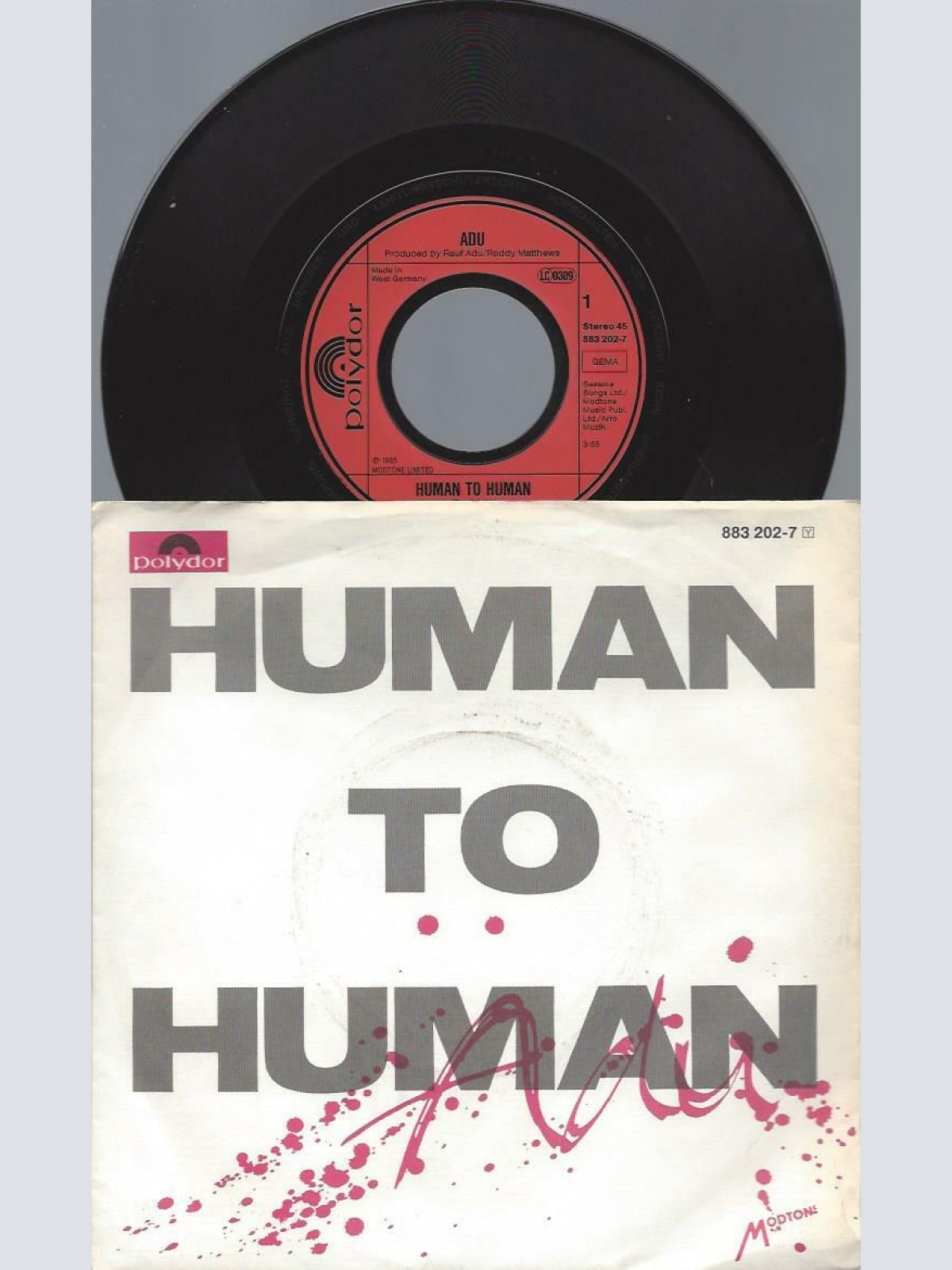 7"    Adu – Human To Human