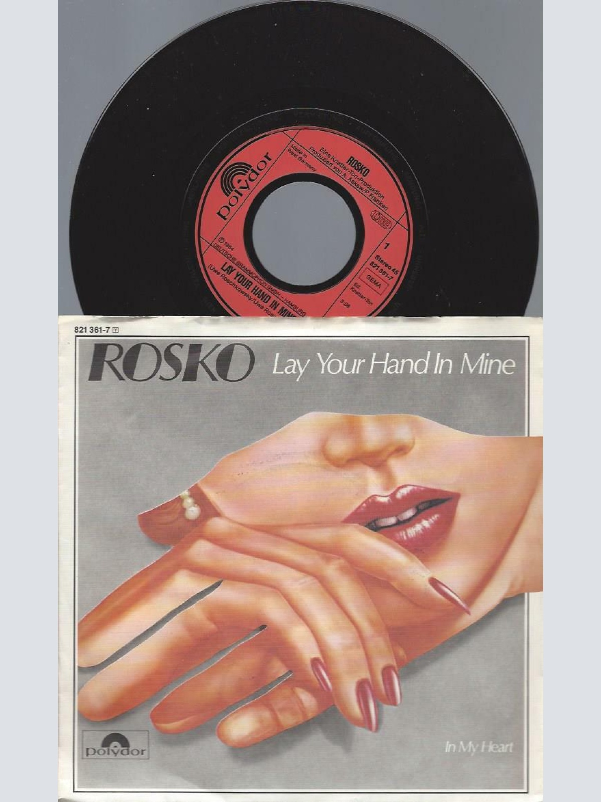 7"  Rosko  – Lay Your Hand In Mine