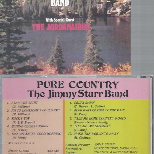 CD--PURE COUNTRY THE JIMMY STURR BAND // THE JORDANAIRES