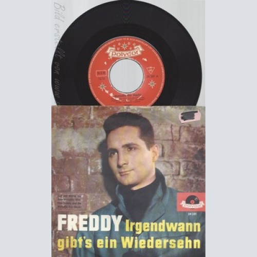 7" FREDDY --IRGENDWANN GIBT'S EIN WIEDERSEHN  --