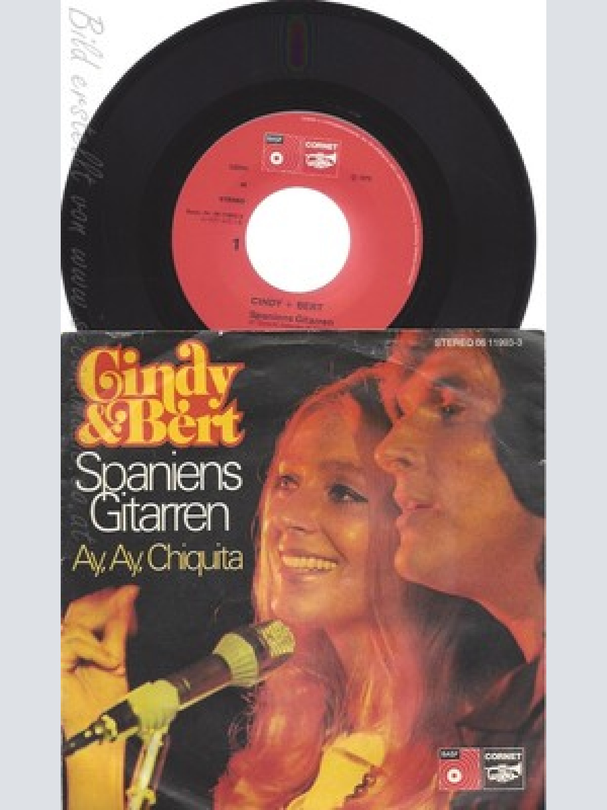 7" CINDY & BERT --SPANIENS GITARREN