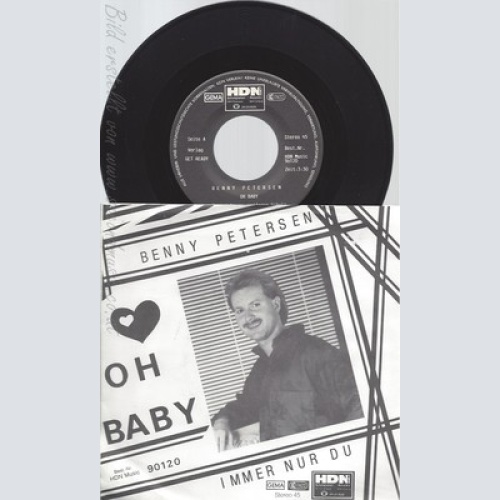 7" BENNY PETERSEN -- OH BABY --