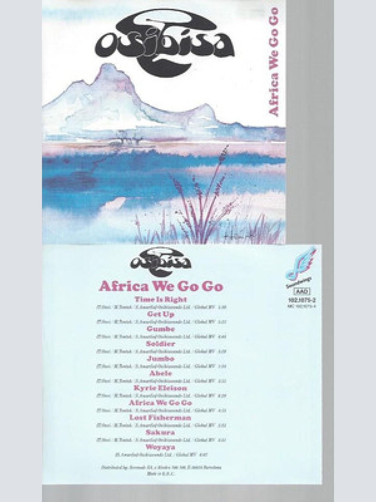 CD--OSIBISA AFRICA WE GO GO