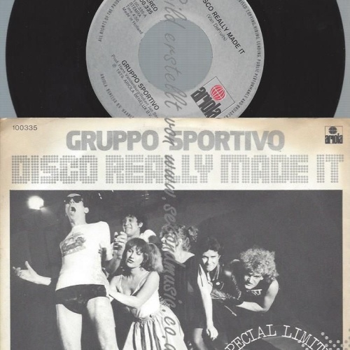 7"  Gruppo Sportivo – Disco Really Made It