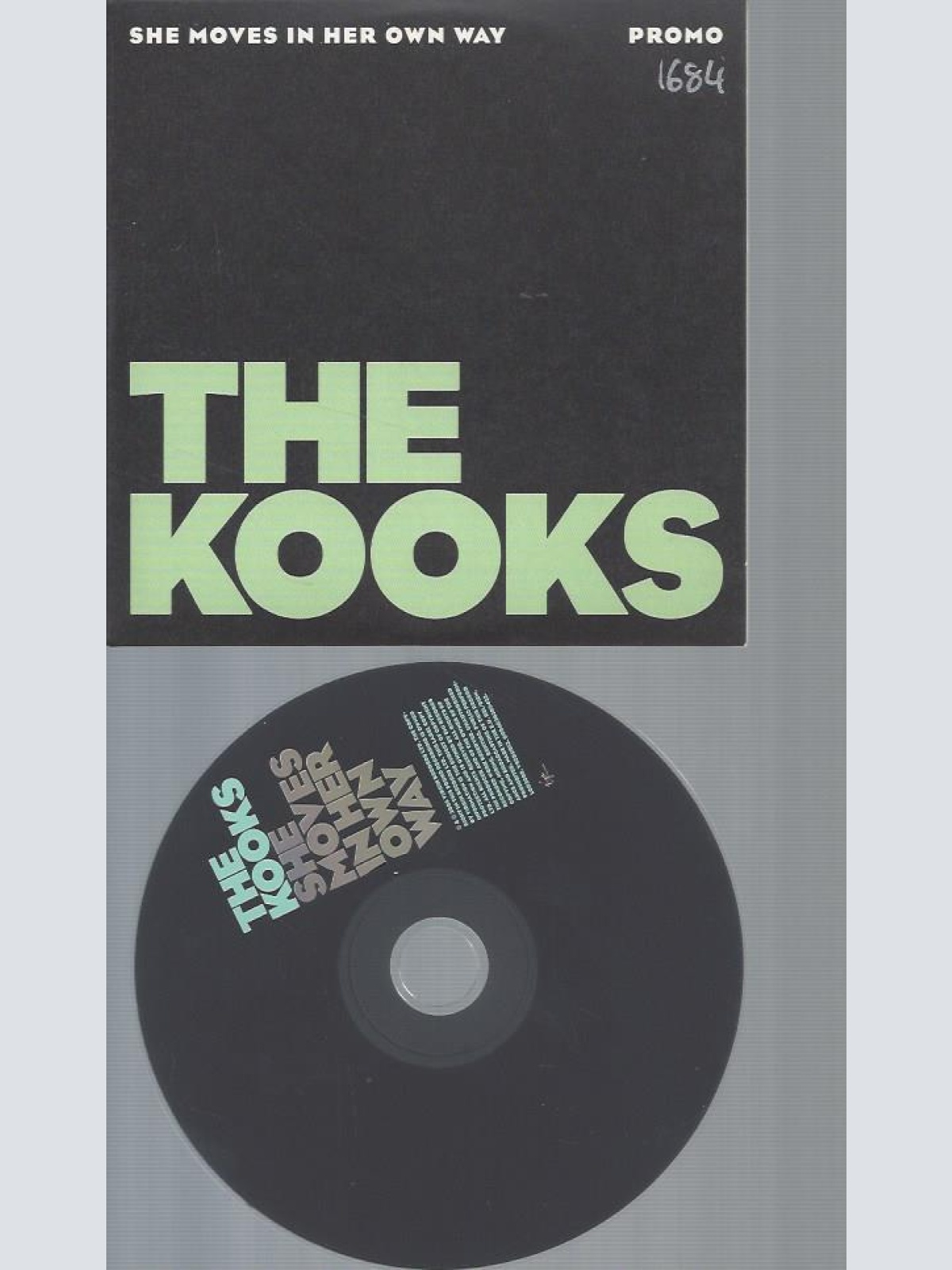 CD--THE KOOKS SHE MOVES IN HER OWN WAY  //   PROMO