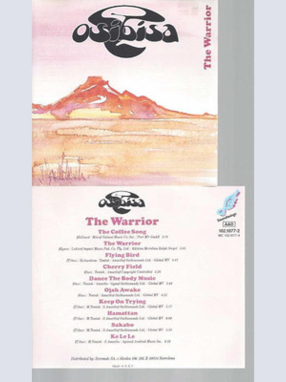CD--OSIBISA THE WARRIOR