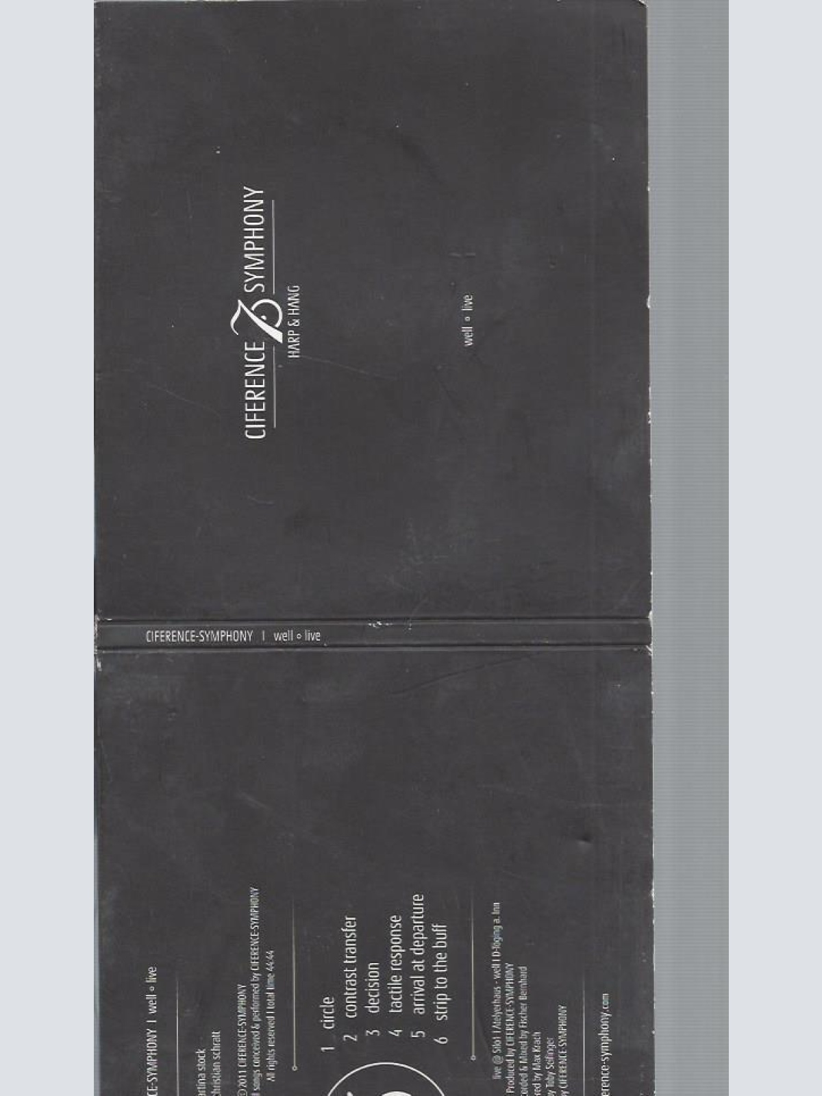 CD--CIFERENCE SYMPHONY HARP & HANG