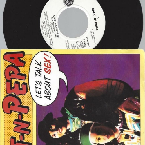 7"   Salt-N-Pepa – Let's Talk About Sex!  //