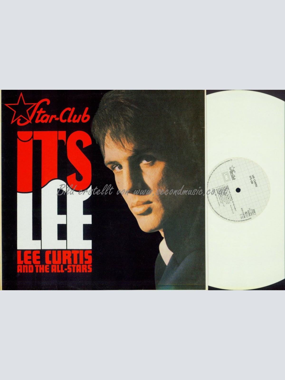 LP-- Lee Curtis And The All-Stars  It's Lee   // WHITE WAX