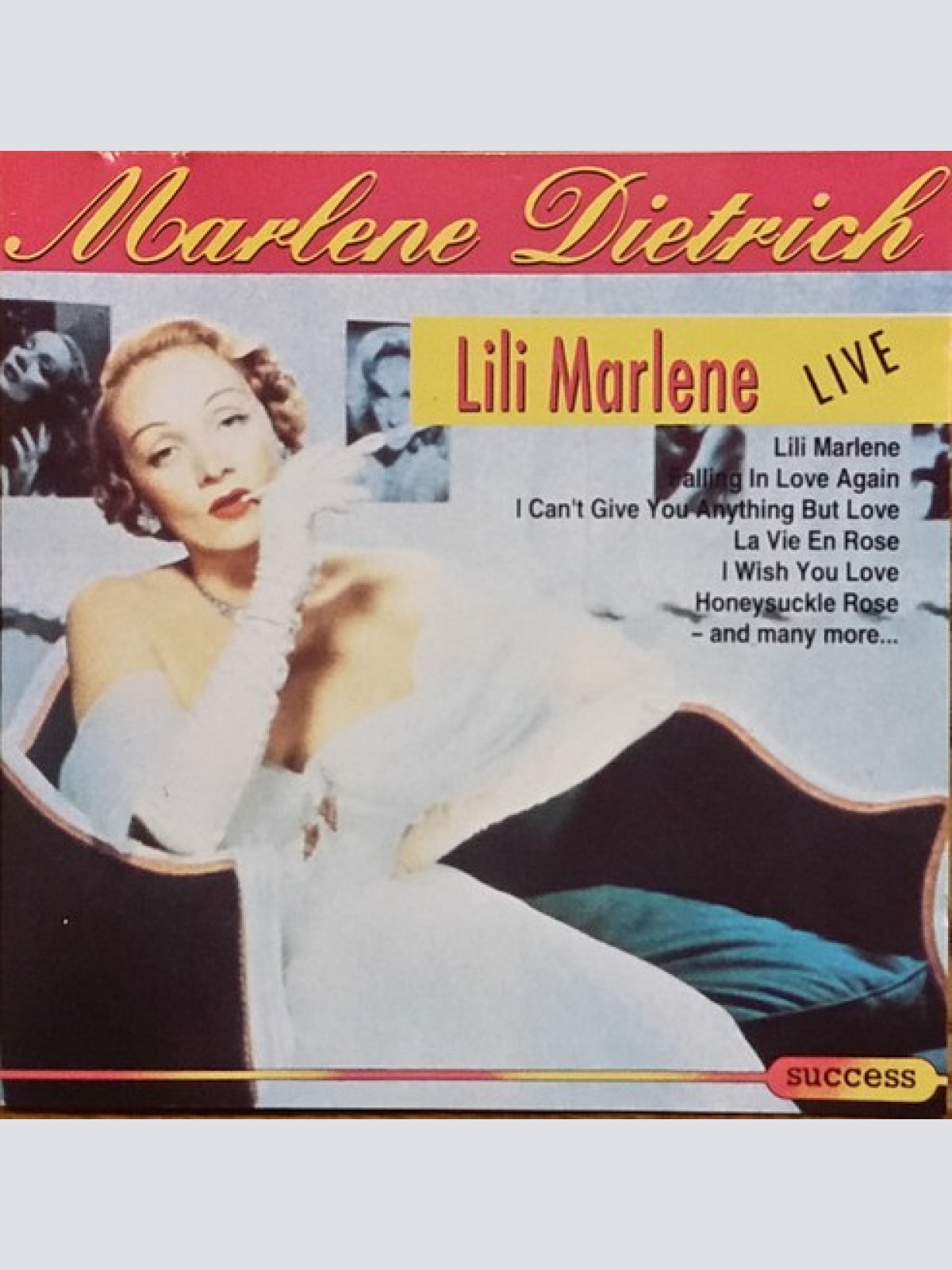 CD, Album, RE Marlene Dietrich - Lili Marlene - Live