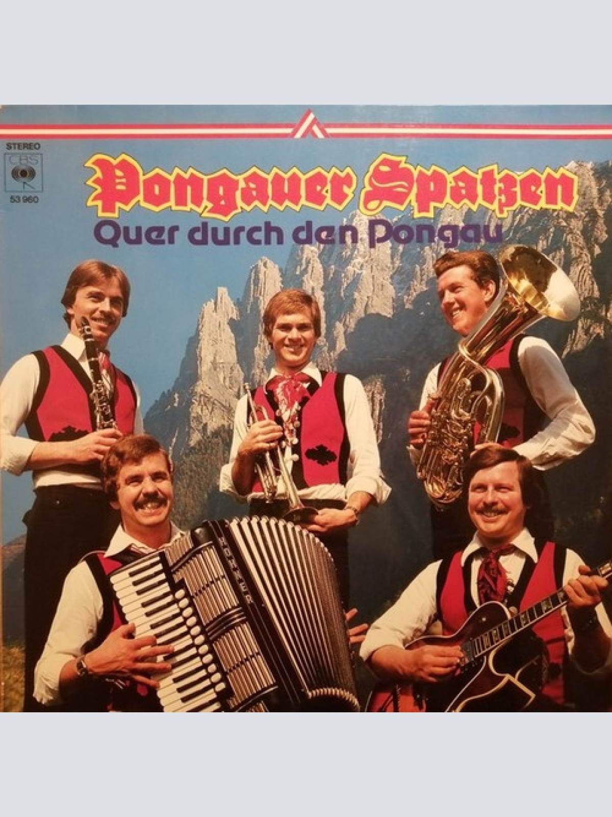 LP, Album Pongauer Spatzen - Quer Durch Den Pongau