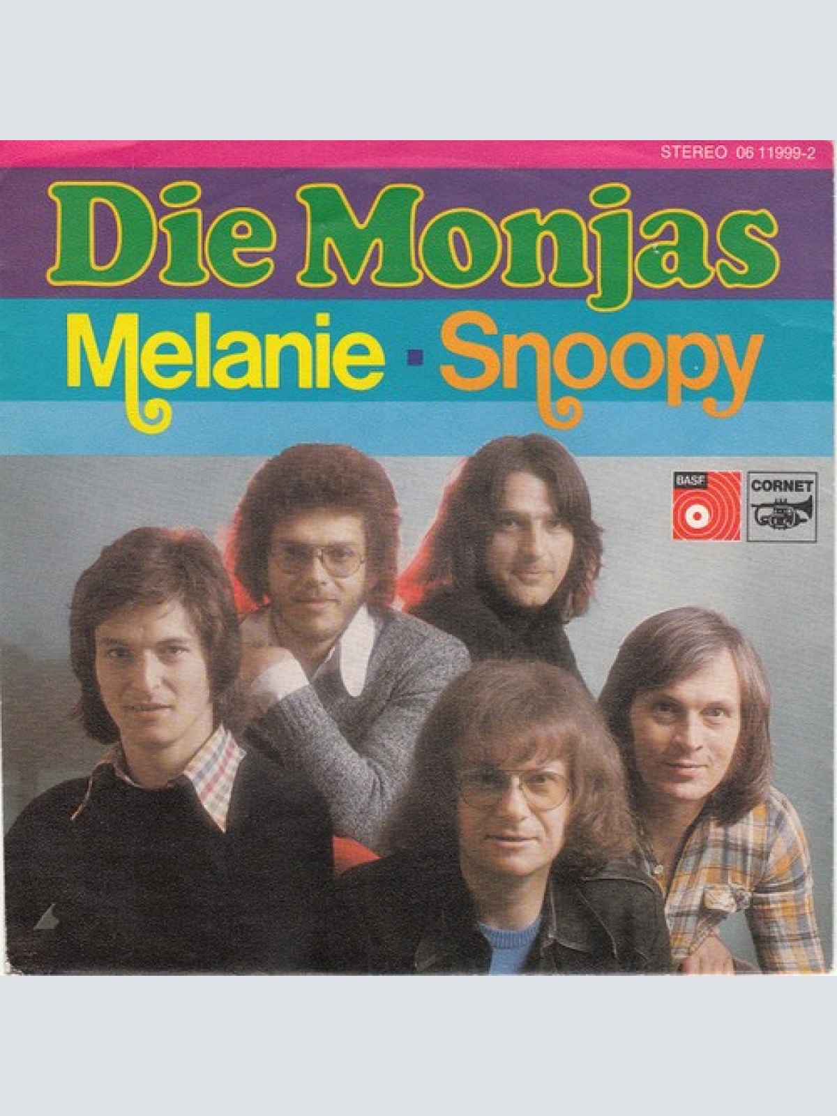 7", Single Die Monjas - Melanie / Snoopy