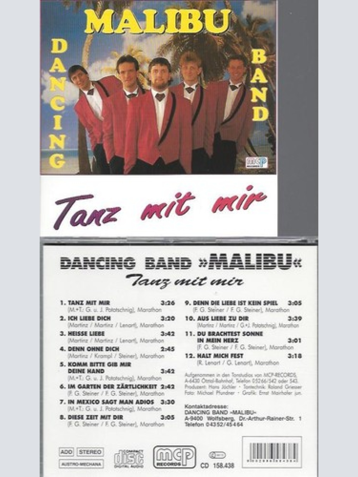 CD  Malibu Dancing Band --Tanz mit mir
