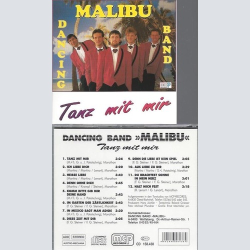 CD  Malibu Dancing Band --Tanz mit mir