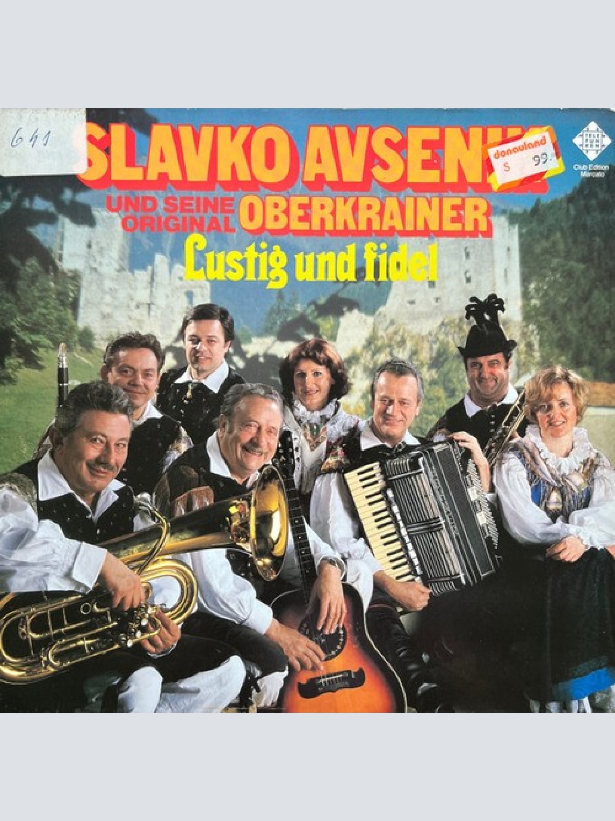 LP, Comp, Club Slavko Avsenik Und Seine Original Oberkrainer - Lustig Und Fidel