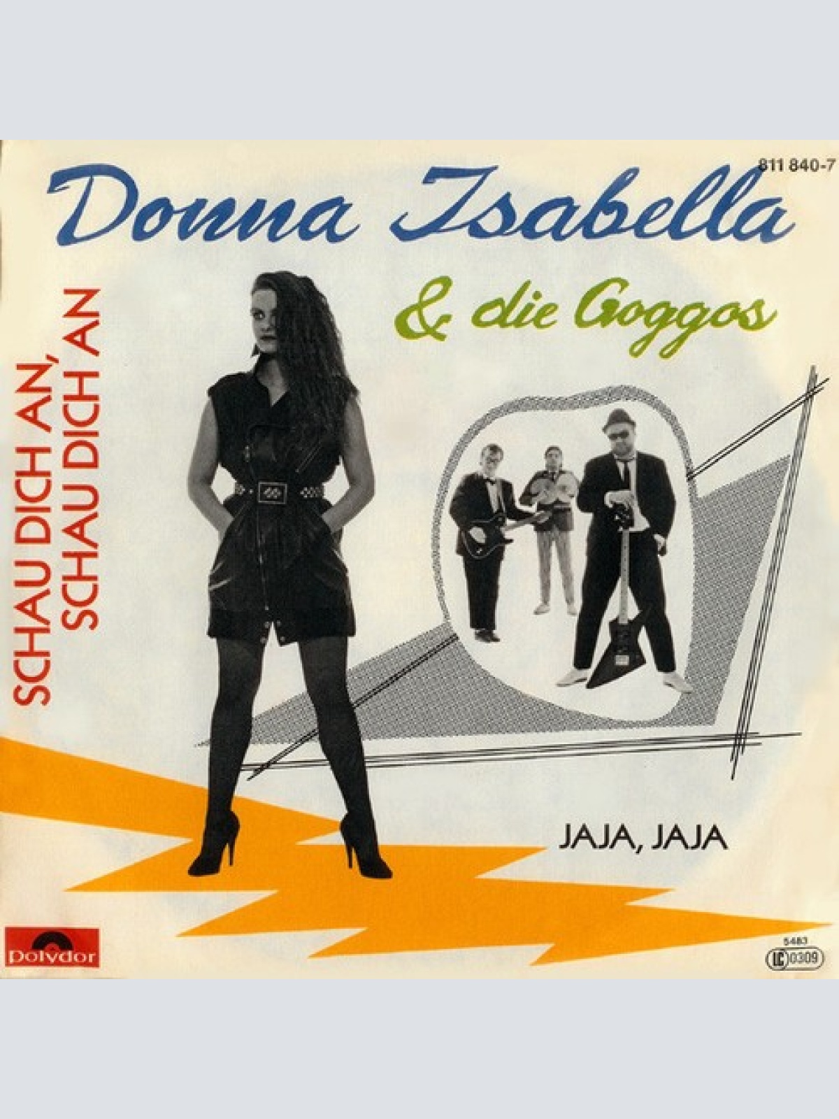 7", Single Donna Isabella & Die Goggos - Schau Dich An, Schau Dich An