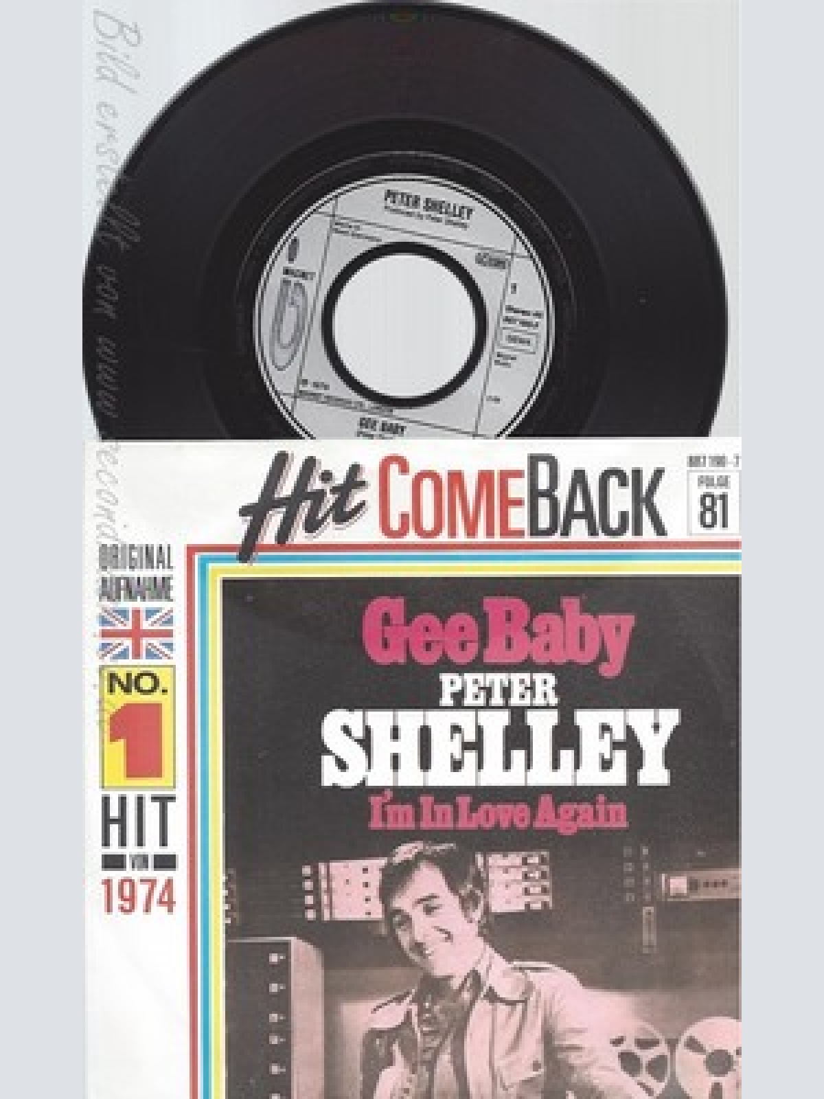 7" PETER SHELLEY-- GEE BABY
