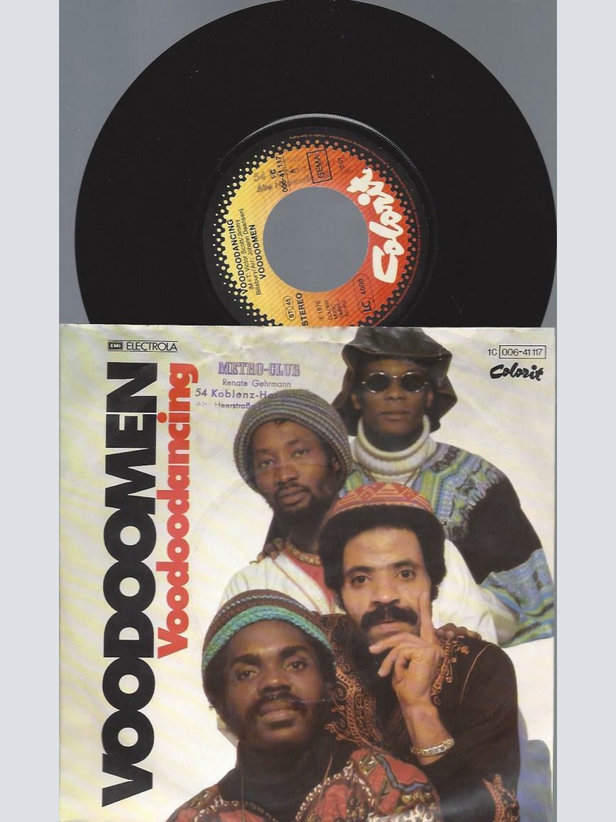 7"   Voodoomen – Voodoodancing