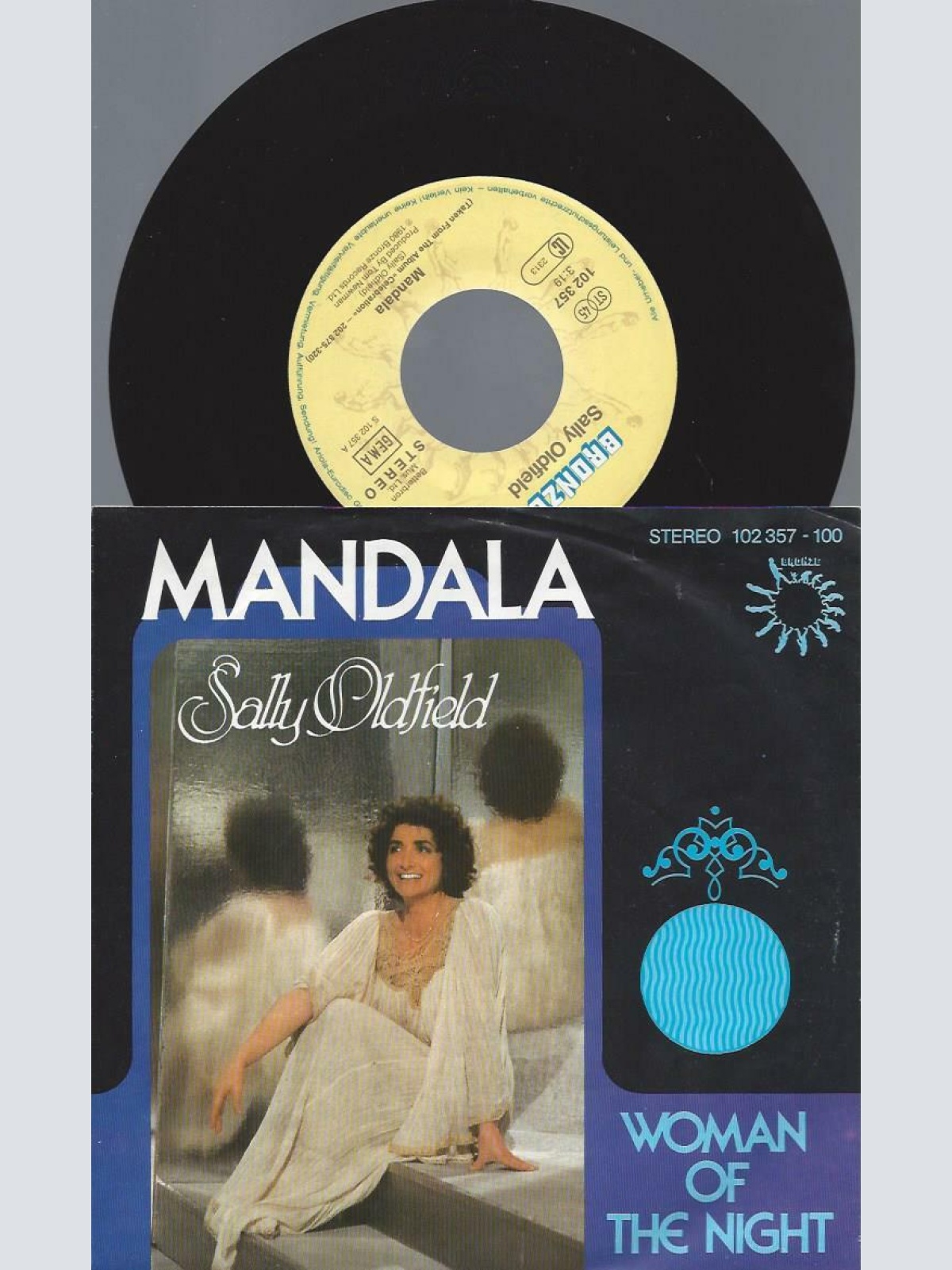 7"    Sally Oldfield  Mandala