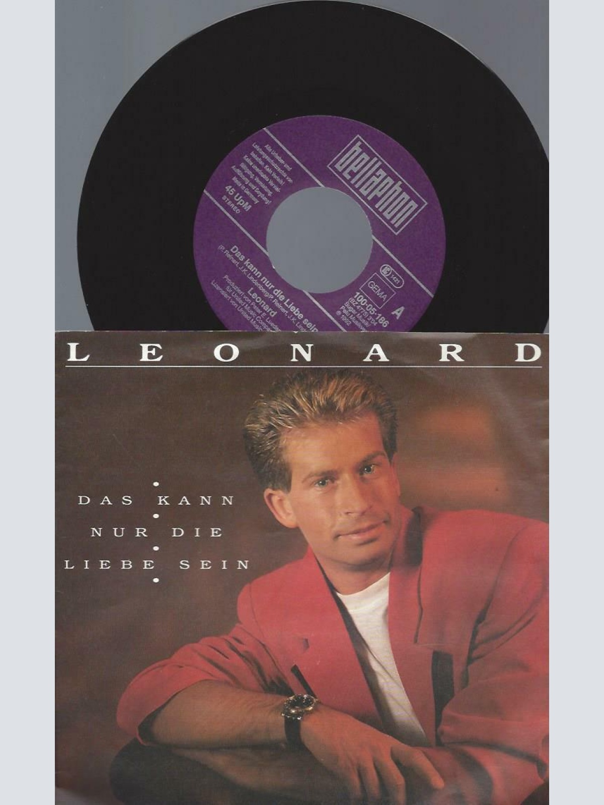 7" Leonard – Das Kann Nur Die Liebe Sein