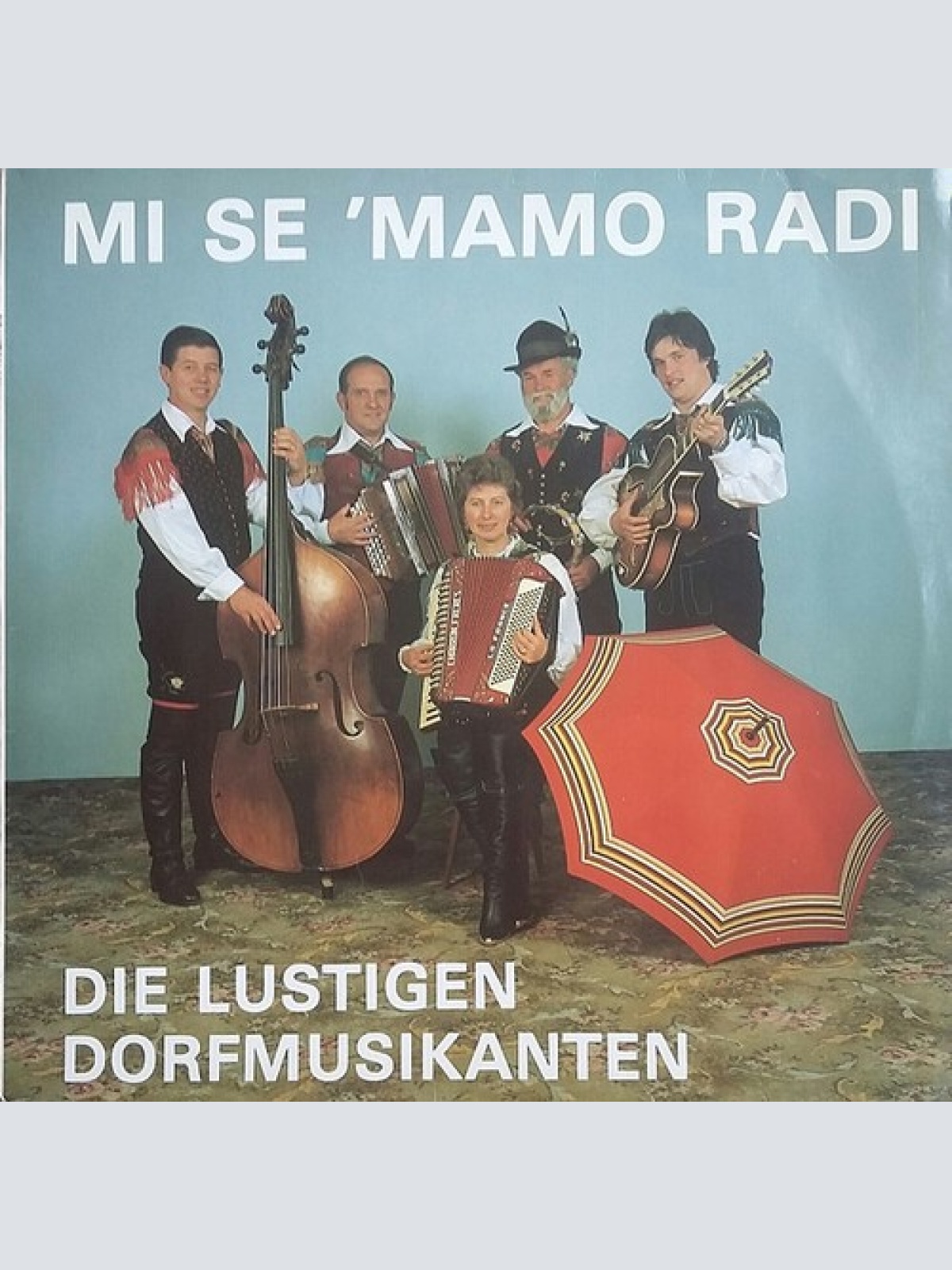 LP, Album Die Lustigen Dorfmusikanten - Mi Se 'Mamo Radi