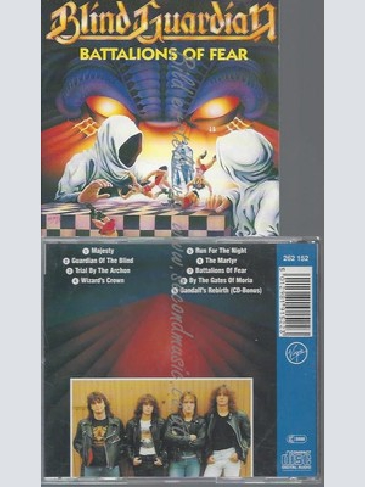 CD--BLIND GUARDIAN--BATTALIONS OF FEAR | IMPORT