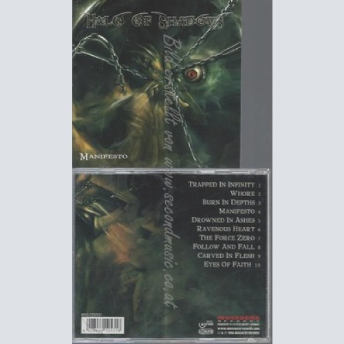 CD--HALO OF SHADOWS--MANIFESTO