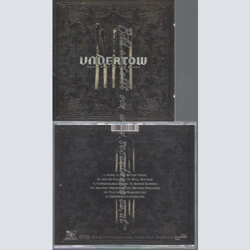CD--UNDERTOW--DON'T PRAY TO THE ASHES...
