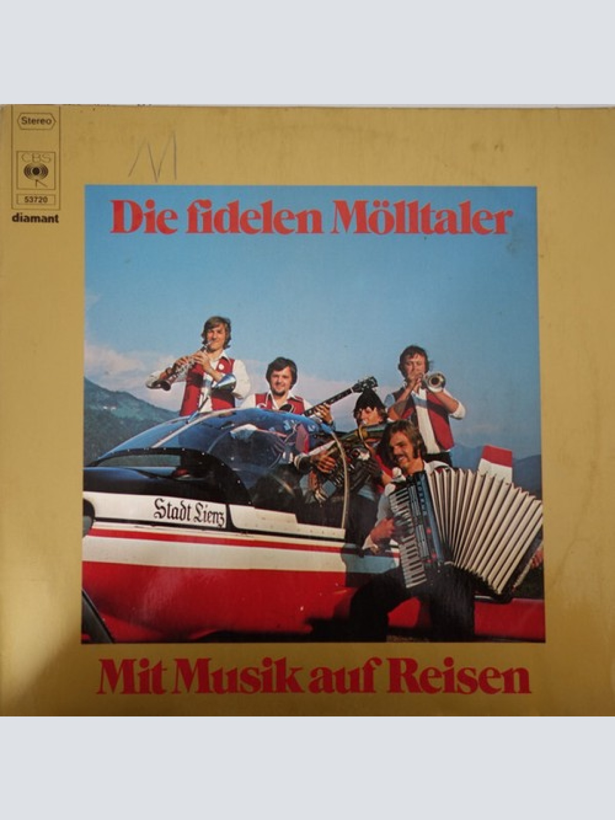 LP Die Fidelen Mölltaler - Mit Musik Auf Reisen
