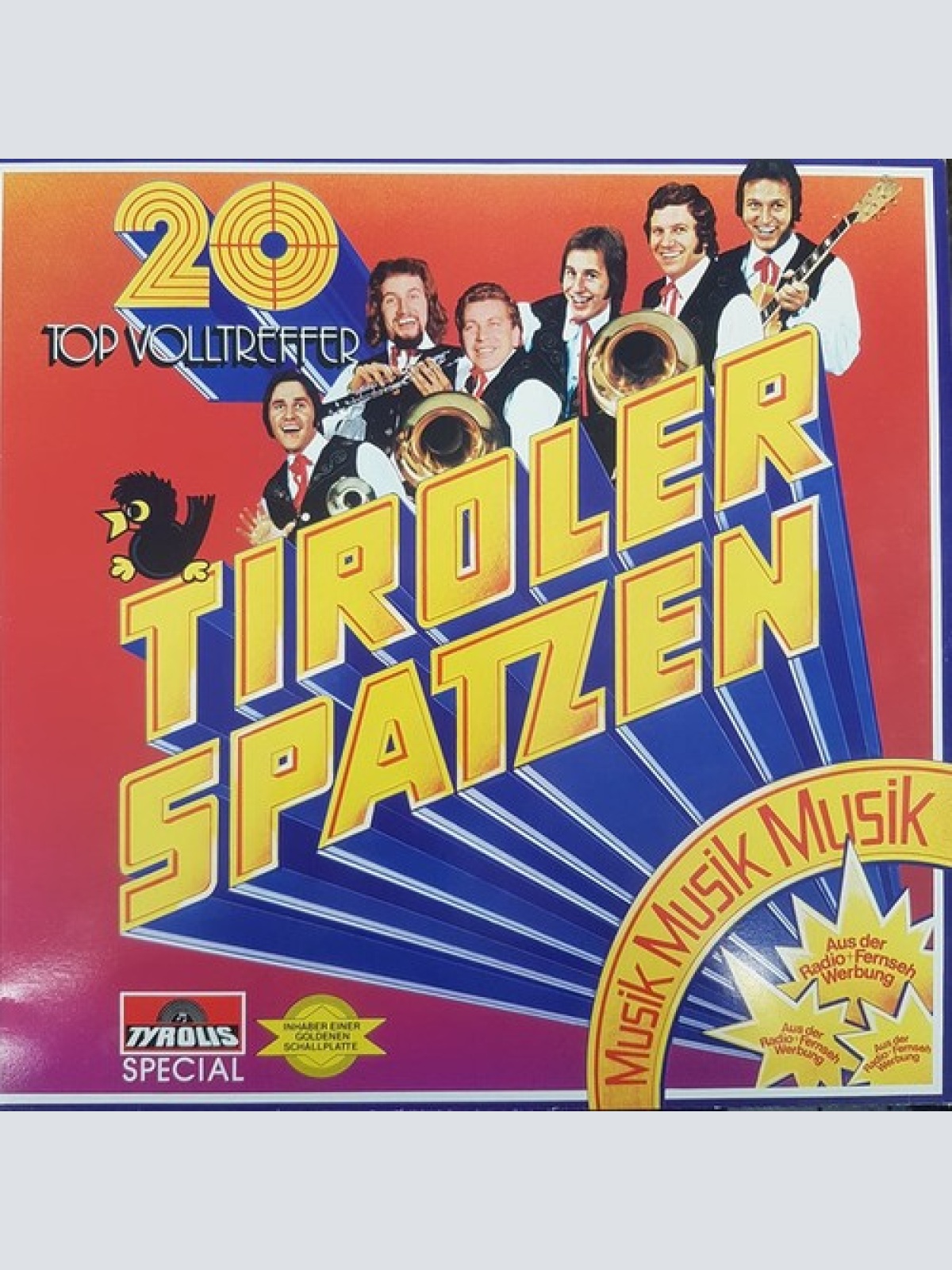 LP, Album Tiroler Spatzen - 20 Top Volltreffer