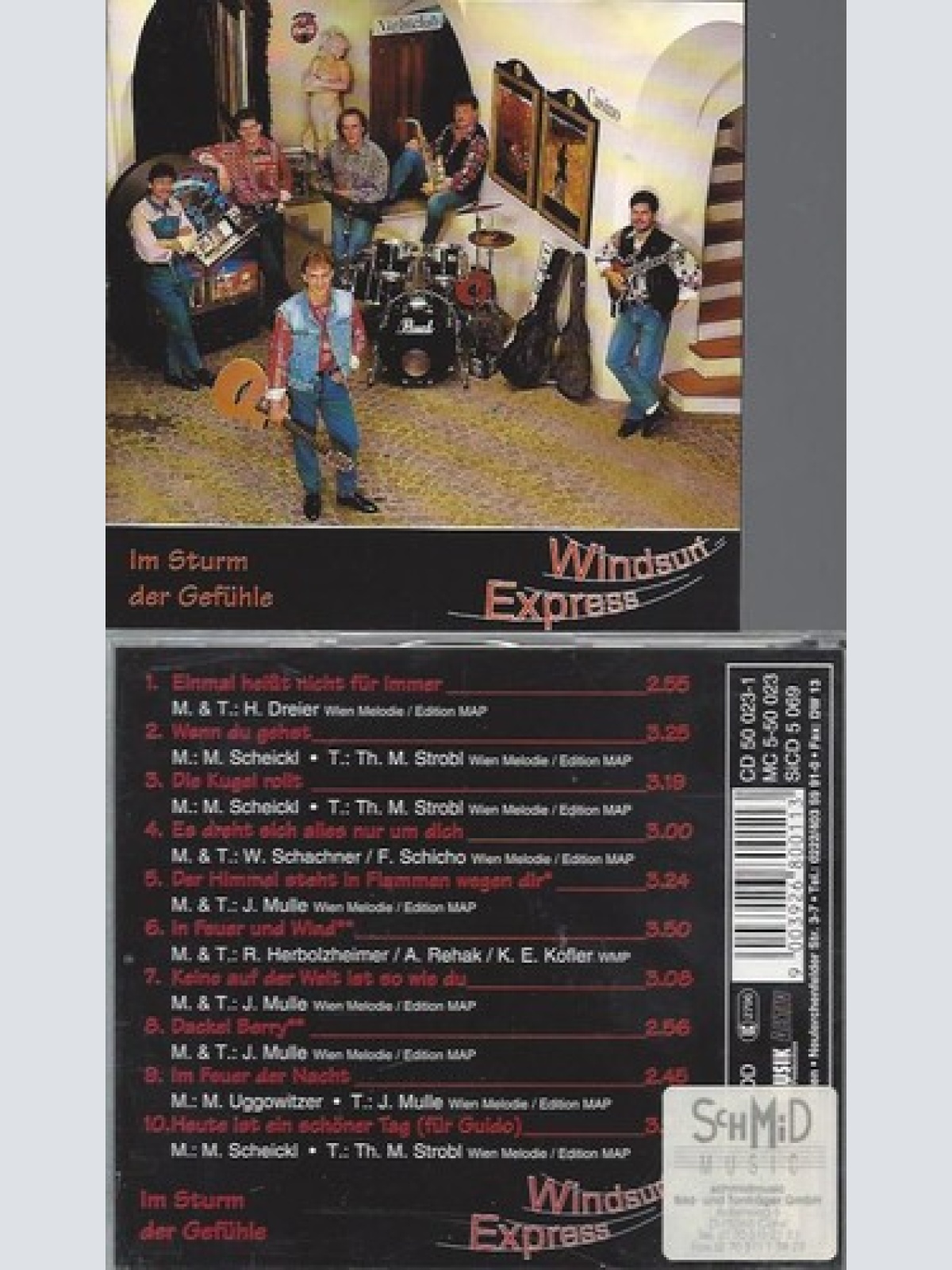 CD   Im Sturm der Gefühle -- Wind Surf Express