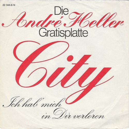 7", Single André Heller - City