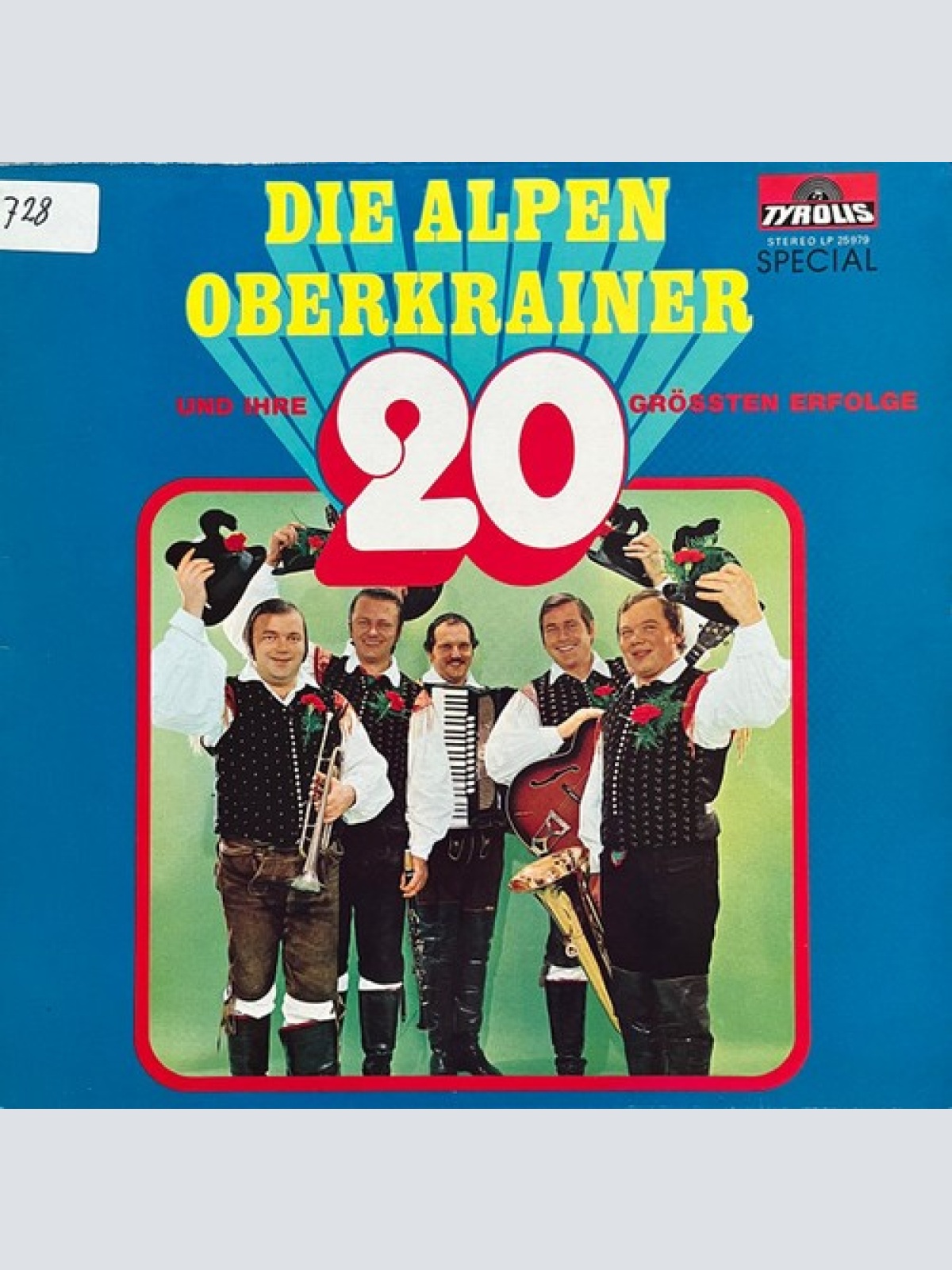 LP, Comp Alpenoberkrainer - Die Alpen Oberkrainer Und Ihre 20 Grössten Erfolge