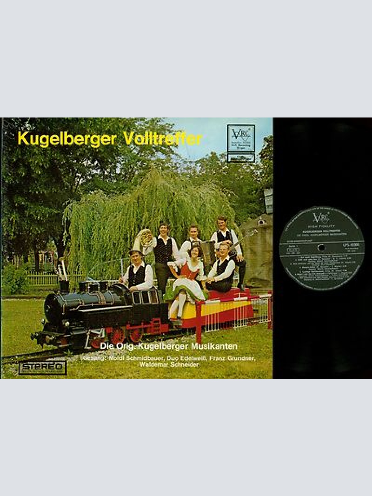 LP--DIE ORIG KUGELBERGER MUSIKANTEN --KUGELBERGER VOLLTREFFER--