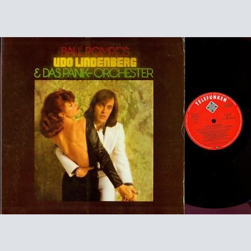 LP--UDO LINDENBERG & DAS PANIK ORCHESTER--BALL POMPÖS--FOC 1974