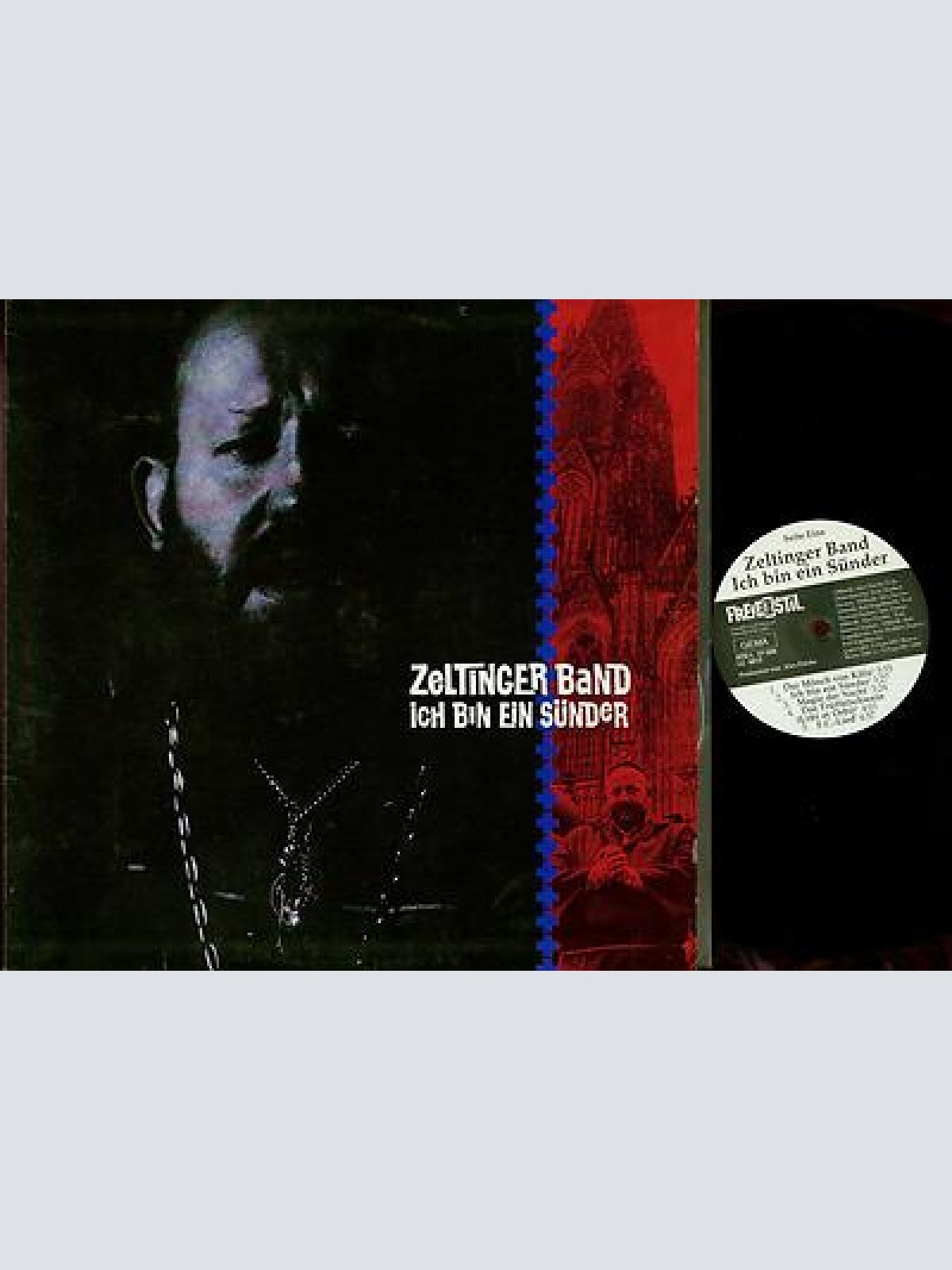 LP--ZELTINGER BAND -- ICH BIN EIN SÜNDER