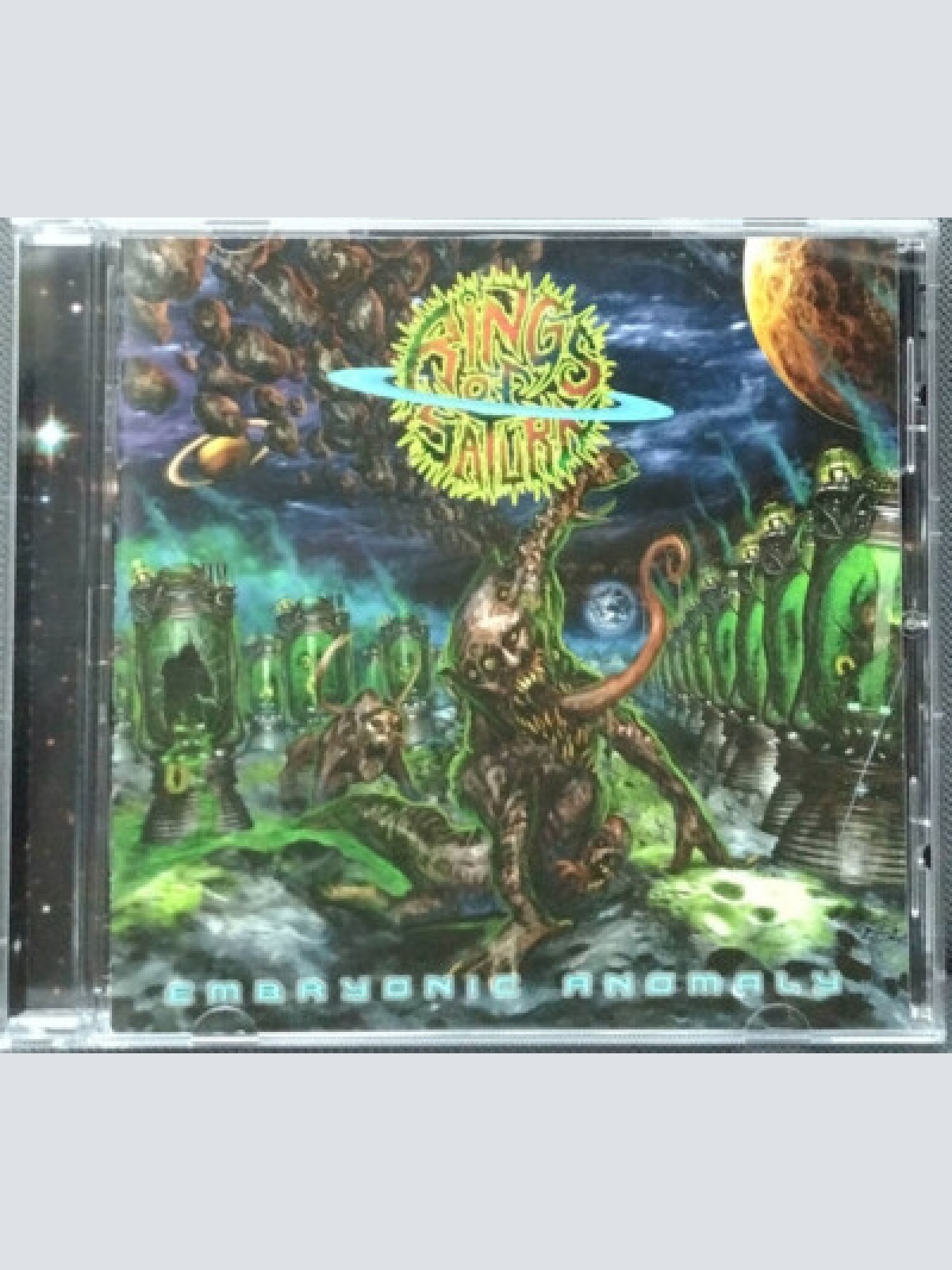 CD, Album Rings Of Saturn - Embryonic Anomaly