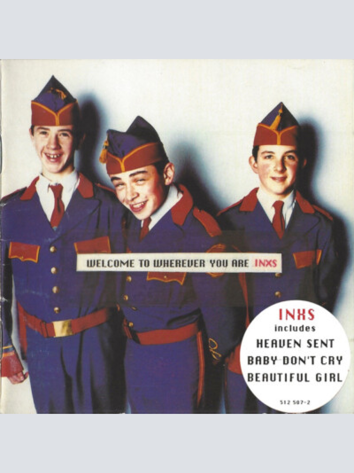 CD, Album INXS - Welcome To Wherever You Are