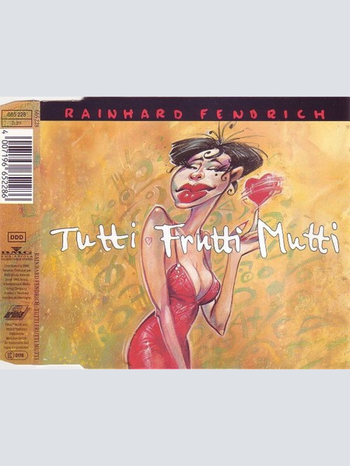 CD, Single Rainhard Fendrich - Tutti Frutti Mutti