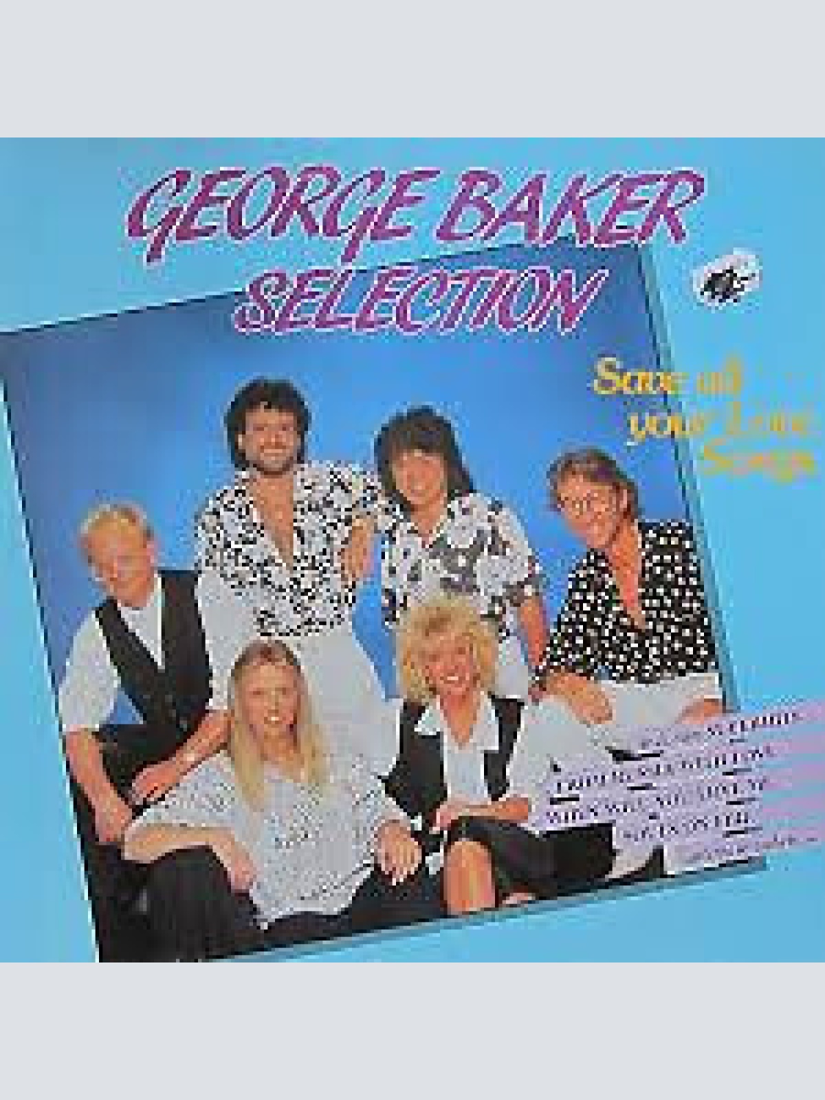 CD, Album George Baker Selection - Save All Your Love Songs