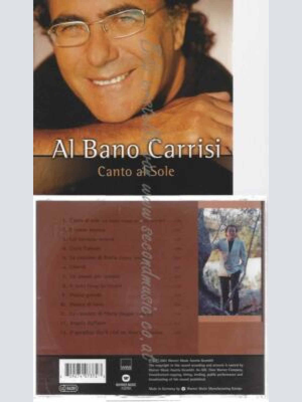 CD--AL BANO | --CANTO AL SOLE