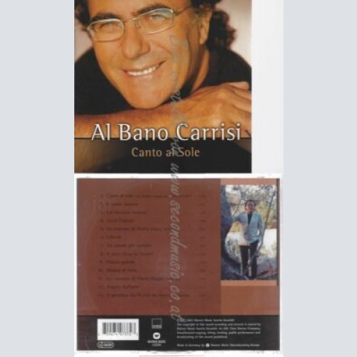 CD--AL BANO | --CANTO AL SOLE
