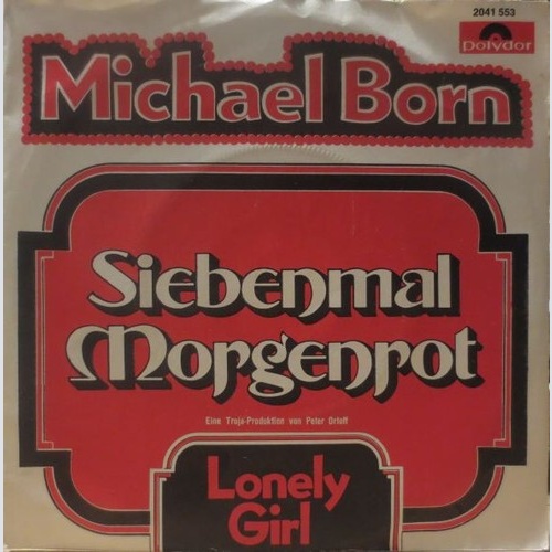 7", Single Michael Born - Siebenmal Morgenrot